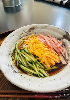 おかんレシピ𓀤𓀣ぶっかけ素麺〜三輪素麺-レシピのメイン写真