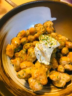 毎日の納豆●マスカルポーネチーズ添え-レシピのメイン写真