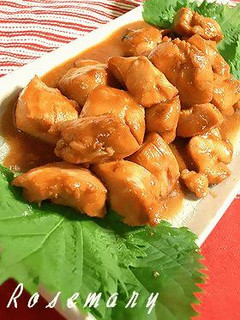 フライパン一つで♪ 鶏胸肉の梅味噌焼き-レシピのメイン写真