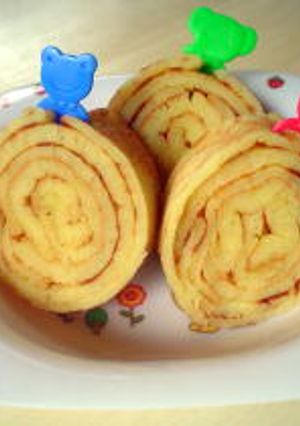 ホットケーキミックスでバームクーヘン-レシピのメイン写真
