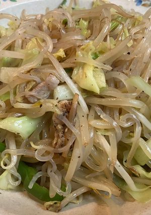 ダイエット！シラタキ塩焼きそば-レシピのメイン写真