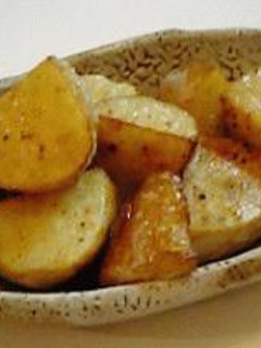 じゃがバター対決(2)ゴロン炒-レシピのメイン写真