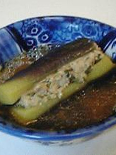 夏の煮物Sr。茄子の豚はさみ煮。。。-レシピのメイン写真