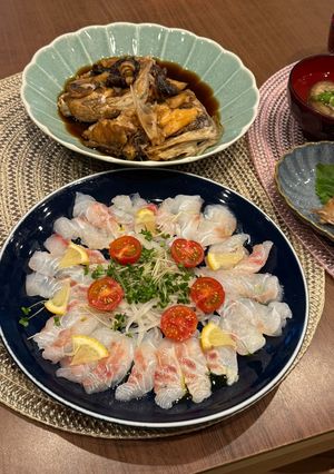 美味しい！鯛のカルパッチョ-レシピのメイン写真