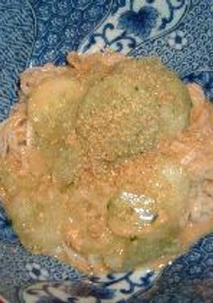 ごまダレうどん-レシピのメイン写真
