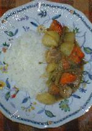 Carne de puerco en salsa verde (青トマトの豚肉のシチュー）-レシピのメイン写真