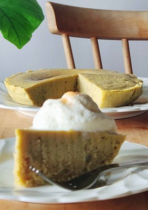 薩摩芋スイートポテトケーキ☆粉不要レンジ-レシピのメイン写真