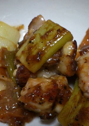 鶏梅葱-レシピのメイン写真