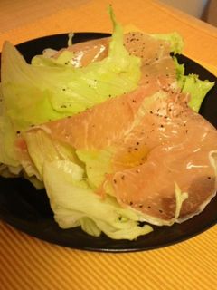 生ハムサラダ-レシピのメイン写真