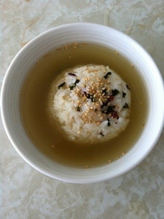 ダシダ茶づけ-レシピのメイン写真