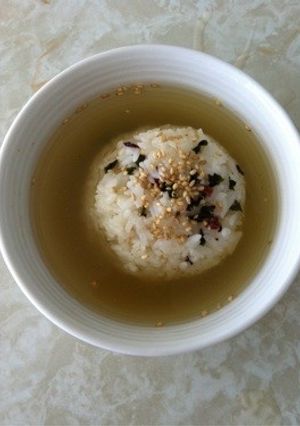 ダシダ茶づけ-レシピのメイン写真
