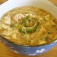 温かい素麺♪鶏ゴーヤの卵とじにゅうめん