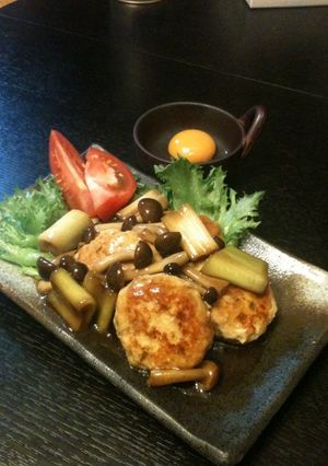 居酒屋風！鶏のつくね-レシピのメイン写真
