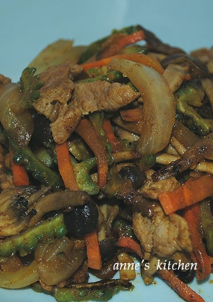簡単！ゴーヤと野菜のカレーソース炒め☆-レシピのメイン写真
