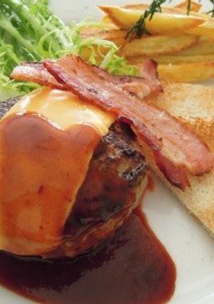 ビストロ風ハンバーガー-レシピのメイン写真