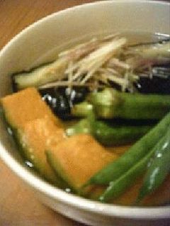 夏野菜の揚げ浸し-レシピのメイン写真