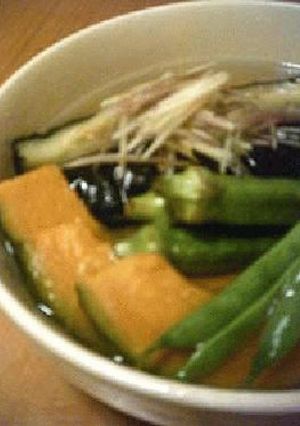 夏野菜の揚げ浸し-レシピのメイン写真