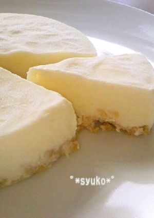 ゼリードリンクで作る☆アイスチーズケーキ-レシピのメイン写真
