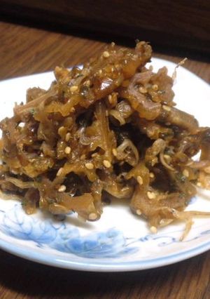 苦くない！！ゴーヤの佃煮（しそ風味）-レシピのメイン写真