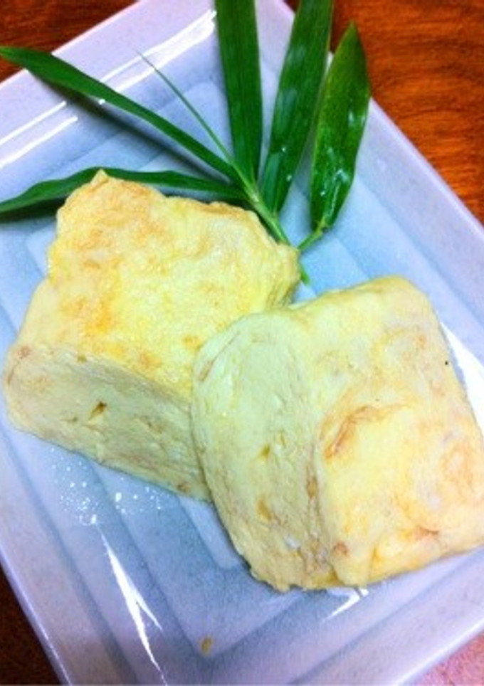 居酒屋のだし巻き卵・ふわふわの玉子焼き-レシピのメイン写真