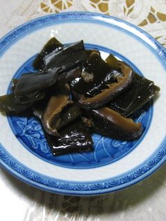 マクロビ:昆布の佃煮-レシピのメイン写真