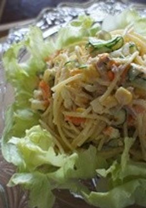 簡単美味しいパスタサラダ!パーティもOK-レシピのメイン写真
