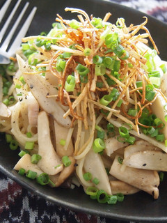 塩豚333*塩豚とWゴボウのスパゲティ♪-レシピのメイン写真