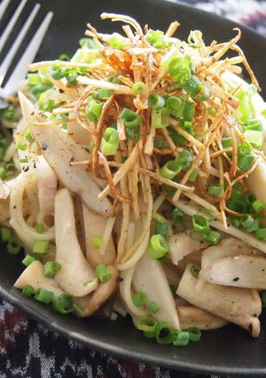 塩豚３３３＊塩豚とWゴボウのスパゲティ♪-レシピのメイン写真