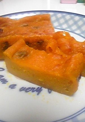卵乳無し☆チーズケーキ風？カボチャケーキ-レシピのメイン写真