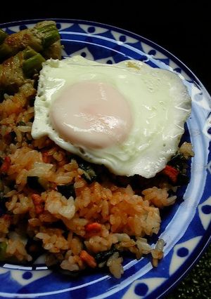 簡単！こくうま！塩辛チャーハン-レシピのメイン写真