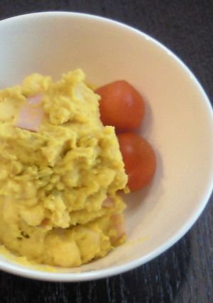 簡単☆残り物のかぼちゃ煮でかぼちゃサラダ-レシピのメイン写真