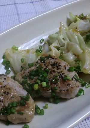 豚肉とキャベツのポン酢焼き-レシピのメイン写真