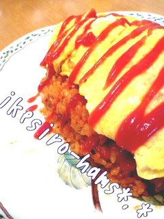残り物で簡単!オムライス-レシピのメイン写真