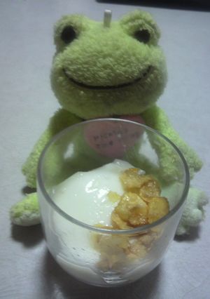 飲むヨーグルトで作る簡単おやつ❤-レシピのメイン写真