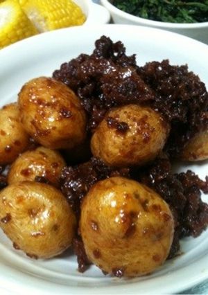 新じゃがと豚肉の甘辛煮-レシピのメイン写真