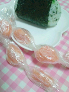 おにぎりの具★たらこの便利な冷凍保存-レシピのメイン写真