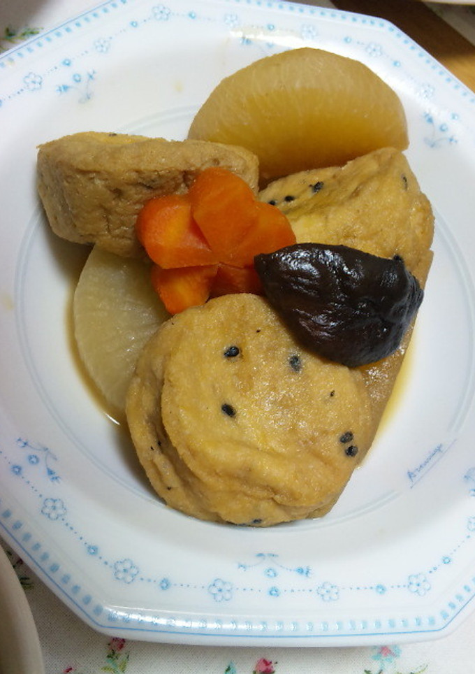 簡単がんもの煮物♪-レシピのメイン写真