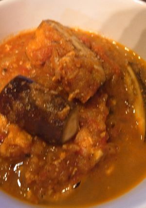 茄子と挽き肉のインド風カレー-レシピのメイン写真