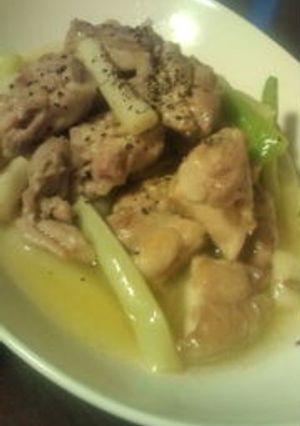 ♯簡単あっさり鶏肉の塩ダレ-レシピのメイン写真