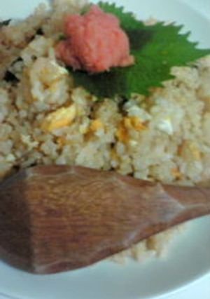 【和風】明太子×バターチャーハン-レシピのメイン写真