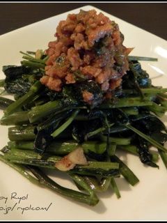 空心菜炒め-レシピのメイン写真