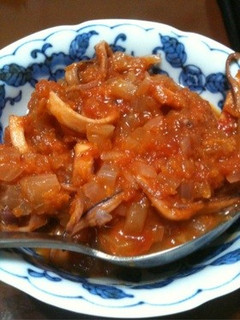 いかげそトマトソース-レシピのメイン写真