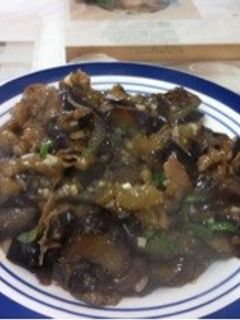 茄子と豚バラの中華炒め*-レシピのメイン写真