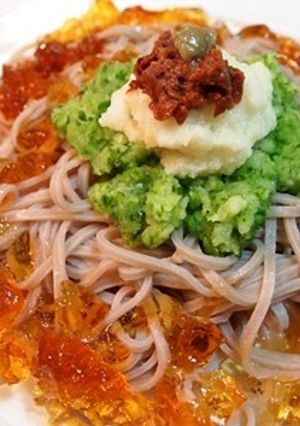 きねうち十割そばのおろしキュウリ添え-レシピのメイン写真