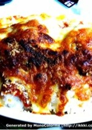残ったハンバーグでドリア-レシピのメイン写真
