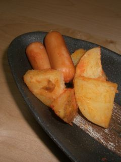 ウインナーとじゃがいものケチャップ炒め-レシピのメイン写真