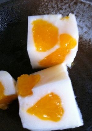 缶詰めのシロップを使った美味しい牛乳寒天-レシピのメイン写真