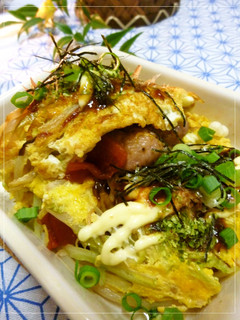 豚ロースと野菜の卵とじ焼き カレー風味-レシピのメイン写真