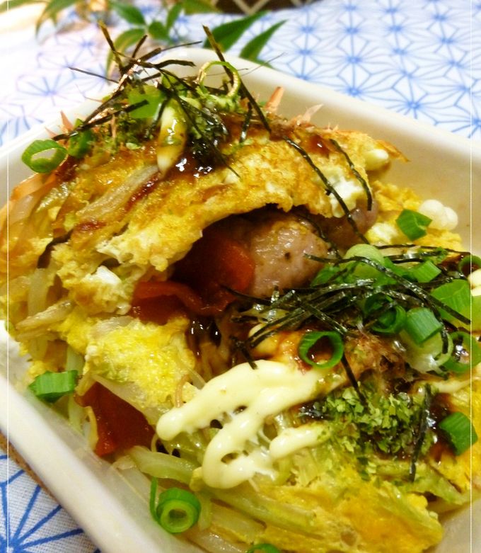 豚ロースと野菜の卵とじ焼き　カレー風味-レシピのメイン写真