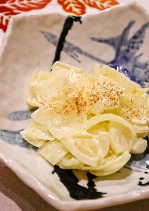 茹でた玉葱だけのサラダ-レシピのメイン写真